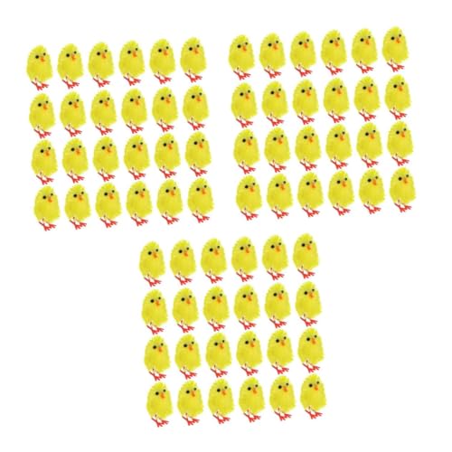 BESPORTBLE 180 Stck. Teiliges Kleine Chenille Küken Osterdeko Party Frohe Frühlingsdekoration von BESPORTBLE