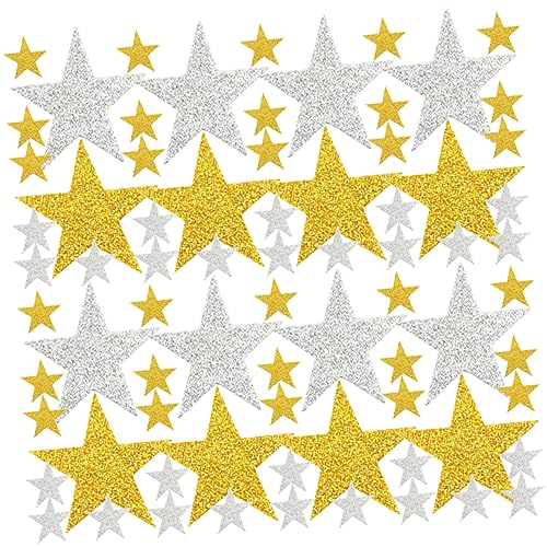 BESPORTBLE 180Stücke Glitzer Aufkleber aus Selbstklebende Aufkleber für DIY Basteln und Partydekoration für Klassenzimmer und Familienfeiern BESPORTBLE 180Stücke Glitzer Aufkleber aus Selbstklebende Aufkleber für DIY Basteln und Partydekoration für Klassenzimmer und Familienfeiern von BESPORTBLE