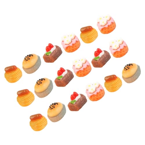 BESPORTBLE 18Stücke Dessert Dekorationen Realistische Lebensmittel Requisiten für Puppenhaus und Mini Küchen Gemischte für Kreative Deko und Foto Requisiten BESPORTBLE 18Stücke Dessert Dekorationen Realistische Lebensmittel Requisiten für Puppenhaus und Mini Küchen Gemischte für Kreative Deko und Foto Requisiten von BESPORTBLE