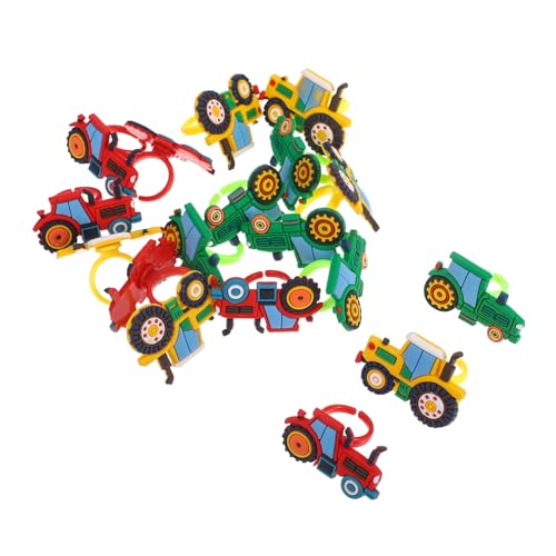 BESPORTBLE 18Stücke Kinderfahrzeug Ringe DIY Ringe für Partygeschenk für Erntefeiern Charmante Baufahrzeug Designs Belohnung und Mitgebsel BESPORTBLE 18Stücke Kinderfahrzeug Ringe DIY Ringe für Partygeschenk für Erntefeiern Charmante Baufahrzeug Designs Belohnung und Mitgebsel von BESPORTBLE
