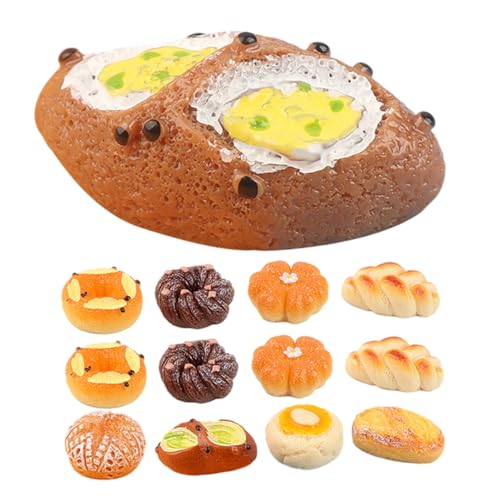 BESPORTBLE 18Stücke Künstliches Brotmodell Aus Resin Simulation Brot Dekoration Für Bäckerei Und Realistische Fake Brot Requisite Verschiedene Designs BESPORTBLE 18Stücke Künstliches Brotmodell Aus Resin Simulation Brot Dekoration Für Bäckerei Und Realistische Fake Brot Requisite Verschiedene Designs von BESPORTBLE