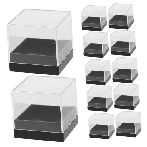 BESPORTBLE 18Stücke Mini Acryl Box Für Mineralien Sammlung Quadratische Aufbewahrungsbox Mit Schutzdeckel Für Edelsteine Und Fossilien Transparente Vitrine Für Sammler BESPORTBLE 18Stücke Mini Acryl Box Für Mineralien Sammlung Quadratische Aufbewahrungsbox Mit Schutzdeckel Für Edelsteine Und Fossilien Transparente Vitrine Für Sammler von BESPORTBLE