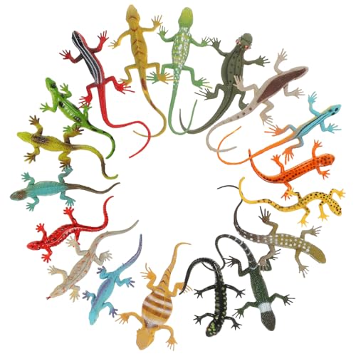 BESPORTBLE 18Stücke Teiliges Eidechsen Spielset Realistische Reptilienfiguren Für Eidechsen Spielzeuge Kinderspielzeug Und Echsenschmuck Für Kreative Spiele BESPORTBLE 18Stücke Teiliges Eidechsen Spielset Realistische Reptilienfiguren Für Eidechsen Spielzeuge Kinderspielzeug Und Echsenschmuck Für Kreative Spiele von BESPORTBLE