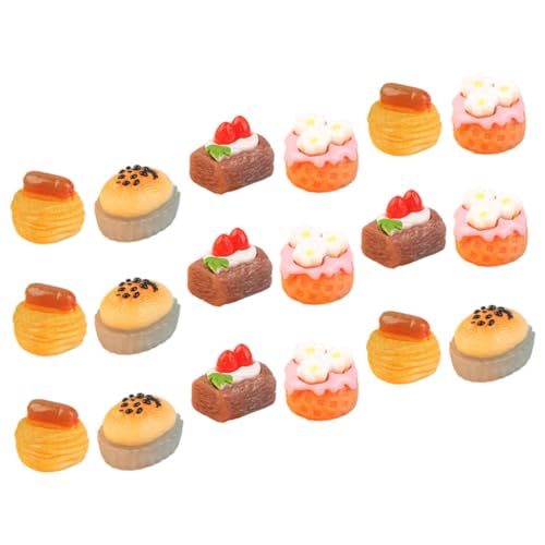 BESPORTBLE 18Stücke Teiliges Künstliche Miniaturkuchen Und Realistische Dekoration Für Puppenhaus Und Miniaturküche Verschiedene Gefälschte Lebensmittelornamente BESPORTBLE 18Stücke Teiliges Künstliche Miniaturkuchen Und Realistische Dekoration Für Puppenhaus Und Miniaturküche Verschiedene Gefälschte Lebensmittelornamente von BESPORTBLE