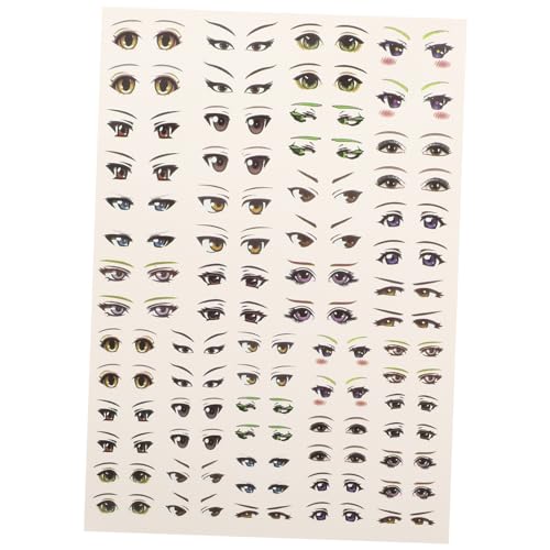 BESPORTBLE 1Blatt Cartoon Augen Aufkleber für DIY Puppen Selbstklebende Animation Augen Formen für Kreative Bastelprojekte Langlebig BESPORTBLE 1Blatt Cartoon Augen Aufkleber für DIY Puppen Selbstklebende Animation Augen Formen für Kreative Bastelprojekte Langlebig von BESPORTBLE