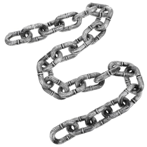 BESPORTBLE 1M Halloween Kette Aus Kunststoff Dekorative Kette Für Halloween Partys Und Bühnenrequisiten Gruselige Deko Für Halloween Feierlichkeiten von BESPORTBLE
