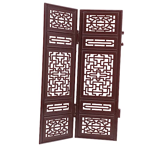 BESPORTBLE 1Paar Chinesisches Bildschirmdekor Traditionelles Handwerk Für Puppenhaus Mini Deko Für Kreative Spielwelten BESPORTBLE 1Paar Chinesisches Bildschirmdekor Traditionelles Handwerk Für Puppenhaus Mini Deko Für Kreative Spielwelten von BESPORTBLE