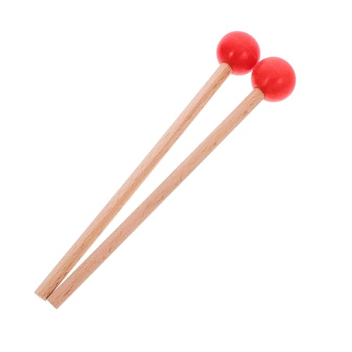 BESPORTBLE 1Paar Marimba Mallets Hochwertige Xylophon Mit Kopf Und Holzgriff Für Percussion Instrumente Für Marimba Zungentrommel Und Glockenspiel von BESPORTBLE