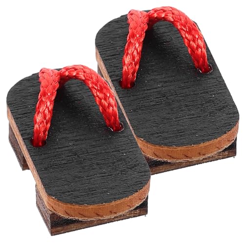 BESPORTBLE 1Paar Mini Holz Clogs Für Puppenhaus Dekorative Mini Holzschuhe Für Bjd Puppen Japanische Clogs Mit Faden Puppenzubehör Für Puppen BESPORTBLE 1Paar Mini Holz Clogs Für Puppenhaus Dekorative Mini Holzschuhe Für Bjd Puppen Japanische Clogs Mit Faden Puppenzubehör Für Puppen von BESPORTBLE