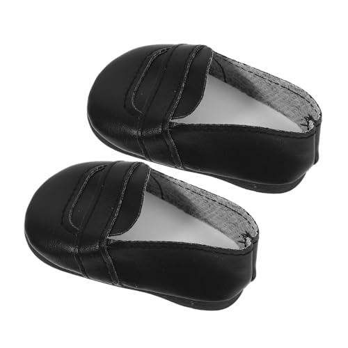 BESPORTBLE Miniatur Puppenschuhe für 18-Zoll Puppen Dekorative Kleiner Schuhschmuck Flachschuhe Puppenzubehör für Fantasievolles Spielen von BESPORTBLE