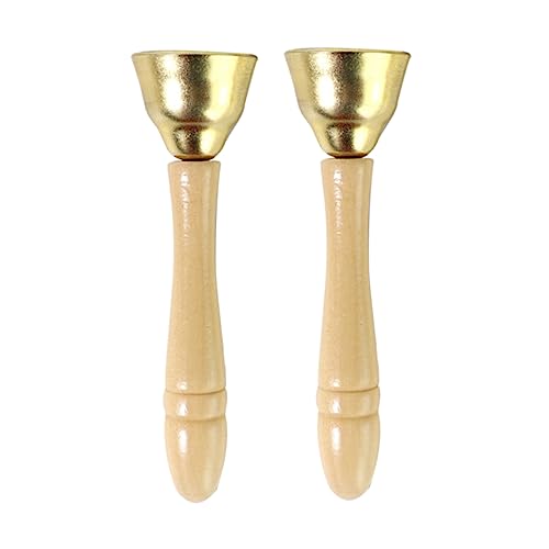 BESPORTBLE 1Paar Musikinstrument Glockenspiel aus Teiliges für Sicheres und Langlebiges Percussion zur des Musikalischen Bewusstseins Hand Bereich Koordination von BESPORTBLE