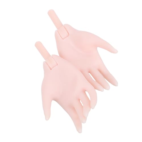 BESPORTBLE 1Paar Puppenhände Modell Hände Ersatzteile für Puppen Zubehör Realistische Handpuppe Teile für Actionfiguren Vielseitig Einsetzbar Teiliges für Kreative Heimwerker von BESPORTBLE