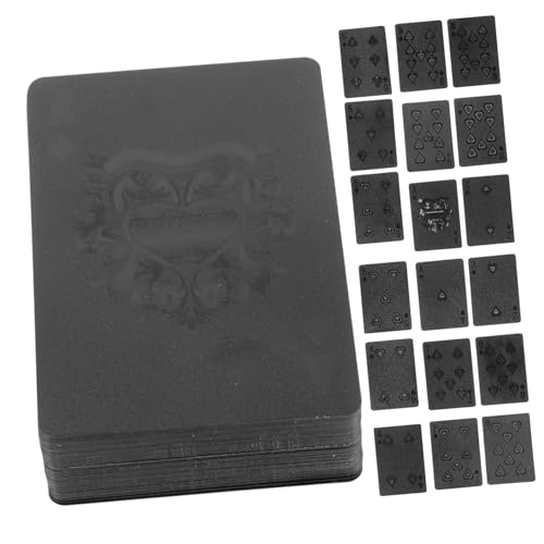 BESPORTBLE 1Packung wasserdichte Pokerkarten Und Professionelles Kartendeck Für Poker Brettspiele Und Familienfeiern Für Partys Und Unterhaltung von BESPORTBLE
