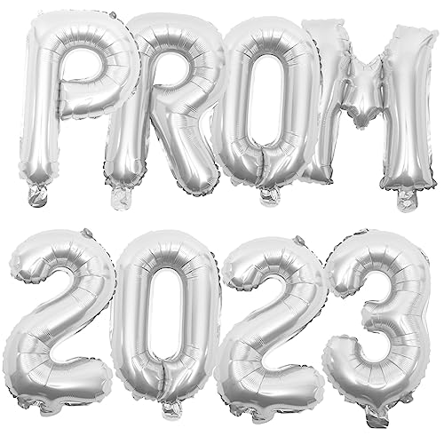 BESPORTBLE 1Satz Abschlussballon Silberne Folienballons Für Abschlussfeier Kreative Partydekoration Wunderschöne Aluminiumfolienballons Für Feierlichkeiten Und Veranstaltungen von BESPORTBLE