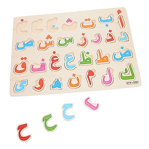 BESPORTBLE 1Satz Arabisches Alphabet Puzzle für Puzzle zur Frühkindlichen Bildung Lernspielzeug für Kleine Rätsel Fördert Kognitive Fähigkeiten und Hand Augen Koordination BESPORTBLE 1Satz Arabisches Alphabet Puzzle für Puzzle zur Frühkindlichen Bildung Lernspielzeug für Kleine Rätsel Fördert Kognitive Fähigkeiten und Hand Augen Koordination von BESPORTBLE