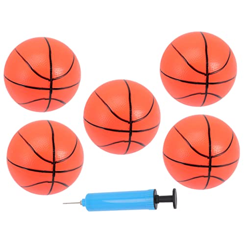 BESPORTBLE 1Satz Aufblasbares Basketballspielzeug Für Teiliges Mit Kleinen Bällen Und Pumpe Für Indoor Und Outdoor Fördert Eltern Junge Mädchen Interaktion Und Bewegungsspiel von BESPORTBLE