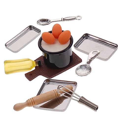 BESPORTBLE 1Satz Backset Küchenzubehör Für Puppenhaus Realistische Dekoration Für Mikrolandschaften Und Kreatives Mit Vielfältigen Backwerkzeugen Für Mehr Spaß BESPORTBLE 1Satz Backset Küchenzubehör Für Puppenhaus Realistische Dekoration Für Mikrolandschaften Und Kreatives Mit Vielfältigen Backwerkzeugen Für Mehr Spaß von BESPORTBLE