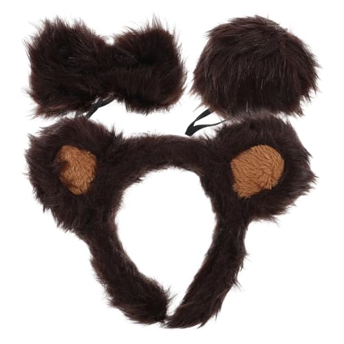 BESPORTBLE 1Satz Bärenohren Stirnband Für Halloween Tierkostüm Zubehör Mit Dekorativen Fliege Cosplay Requisiten Für Erwachsene Für Karneval Und Partys Teiliges BESPORTBLE 1Satz Bärenohren Stirnband Für Halloween Tierkostüm Zubehör Mit Dekorativen Fliege Cosplay Requisiten Für Erwachsene Für Karneval Und Partys Teiliges von BESPORTBLE