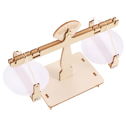 BESPORTBLE 1Satz Balkenwaage für DIY Lernspielzeug aus Holz Montessori Balance für Experimente und Kreative Handarbeit und Spaß für Kleine BESPORTBLE 1Satz Balkenwaage für DIY Lernspielzeug aus Holz Montessori Balance für Experimente und Kreative Handarbeit und Spaß für Kleine von BESPORTBLE