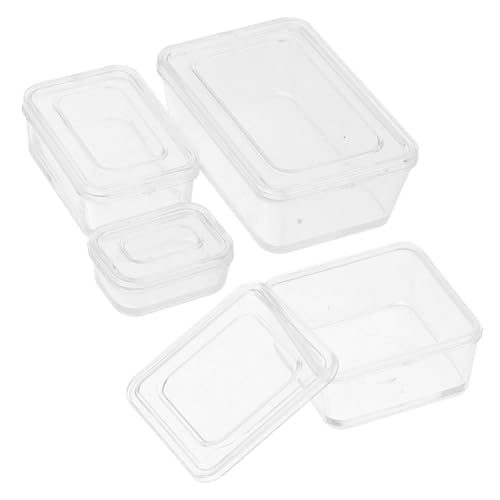 BESPORTBLE 1Satz Bento Boxen Puppenhaus Zubehör Modellsimulation Dekoration Für Puppenhaus Und Miniküche Weiße Farbgebung BESPORTBLE 1Satz Bento Boxen Puppenhaus Zubehör Modellsimulation Dekoration Für Puppenhaus Und Miniküche Weiße Farbgebung von BESPORTBLE