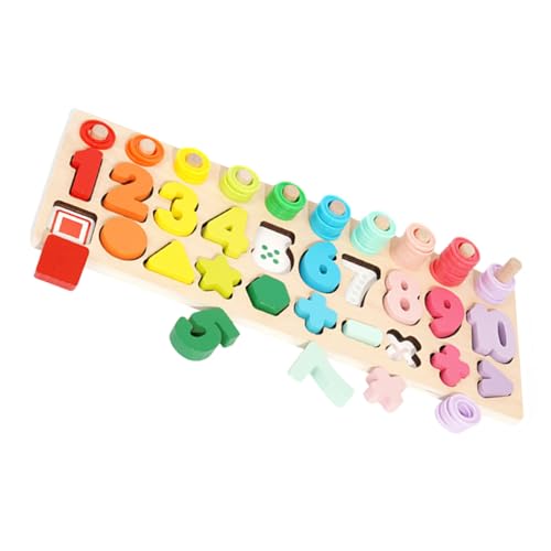 BESPORTBLE 1Satz Bildungsspielzeug aus Holz für Formen Puzzle Spielzeugen Stapelbare Bausteine für Frühe Bildung für Jungen und Jahren BESPORTBLE 1Satz Bildungsspielzeug aus Holz für Formen Puzzle Spielzeugen Stapelbare Bausteine für Frühe Bildung für Jungen und Jahren von BESPORTBLE
