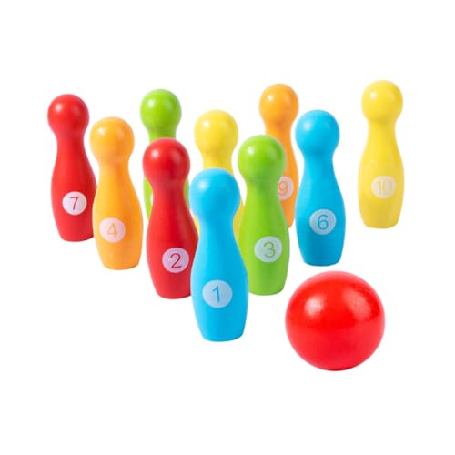 BESPORTBLE 1Satz Bowling Für Pädagogisches Sportspielzeug Aus Hochwertigem Fördert Hand Augen Koordination Körperliche Entwicklung Für Drinnen Draußen BESPORTBLE 1Satz Bowling Für Pädagogisches Sportspielzeug Aus Hochwertigem Fördert Hand Augen Koordination Körperliche Entwicklung Für Drinnen Draußen von BESPORTBLE