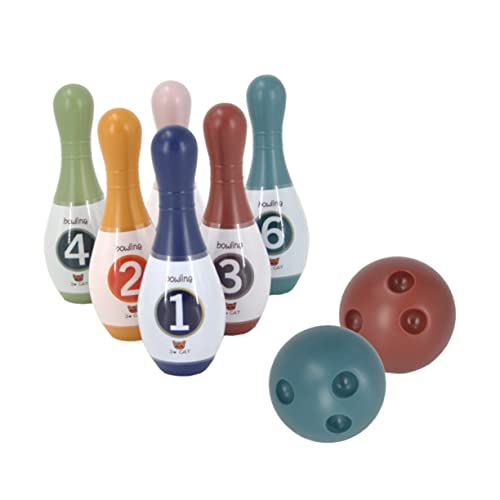 BESPORTBLE 1Satz Bowling Interaktives Indoor Sportspielzeug für Jungen und Fördert Hand Auge Koordination und Bewegung und Kugeln aus Strapazierfähigem Material Perfektes BESPORTBLE 1Satz Bowling Interaktives Indoor Sportspielzeug für Jungen und Fördert Hand Auge Koordination und Bewegung und Kugeln aus Strapazierfähigem Material Perfektes von BESPORTBLE