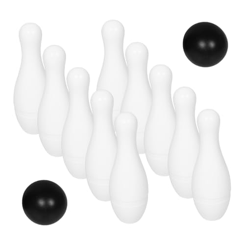 BESPORTBLE 1Satz Bowling Pins und Bälle Interaktive Sportspiele für Kleinkinder Indoor und Outdoor Fördert Motorische Fähigkeiten und Koordination von BESPORTBLE