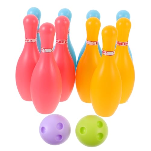 BESPORTBLE 1Satz Bowling Set Für Interaktives Kegelspiel Für Kleinkinder Alter Indoor Und Outdoor Sportspielzeug Mit Kegeln Und Bällen Bewegung Und Spielspaß BESPORTBLE 1Satz Bowling Set Für Interaktives Kegelspiel Für Kleinkinder Alter Indoor Und Outdoor Sportspielzeug Mit Kegeln Und Bällen Bewegung Und Spielspaß von BESPORTBLE