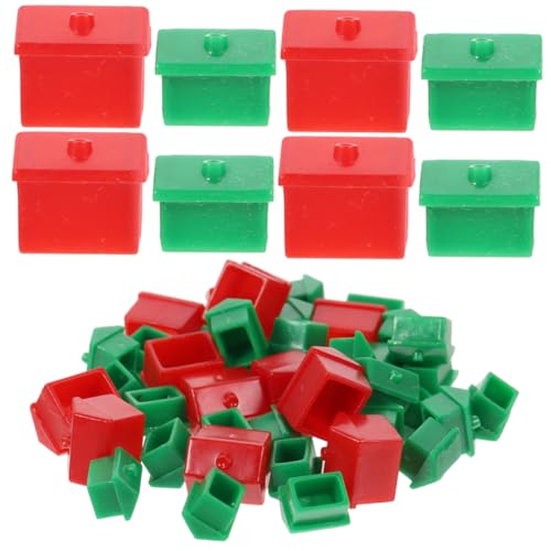 BESPORTBLE 1Satz Brettspiel Zubehör Grünes Kleines Haus Rotes Hotel Ersatzteile für Rich Man Brettspiel Langlebig und Praktisch für Unvergessliche Spielabende BESPORTBLE 1Satz Brettspiel Zubehör Grünes Kleines Haus Rotes Hotel Ersatzteile für Rich Man Brettspiel Langlebig und Praktisch für Unvergessliche Spielabende von BESPORTBLE
