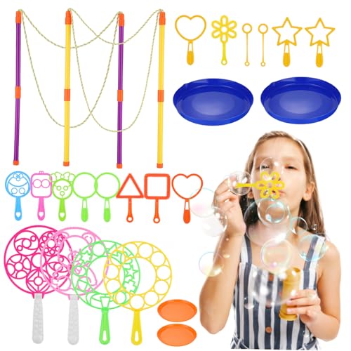 BESPORTBLE 1Satz Bubble Maker Für Riesige Seifenblasen Teiliges Für Outdoor Spiele Partys Und Hochzeiten von BESPORTBLE