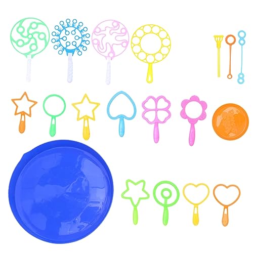 BESPORTBLE 1Satz Bubble Teile Seifenblasen Sticks für Langlebig und Sicher für Partys und Outdoor Praktischer Halterung von BESPORTBLE