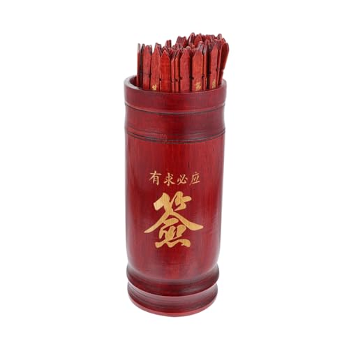 BESPORTBLE Wahrsagerei-Spiel-Requisiten-Set Buddhistisches Ritualzeichen Chinesischer Stil Wahrsagestäbe Eimer Zum Erzählen BESPORTBLE Wahrsagerei-Spiel-Requisiten-Set Buddhistisches Ritualzeichen Chinesischer Stil Wahrsagestäbe Eimer Zum Erzählen von BESPORTBLE