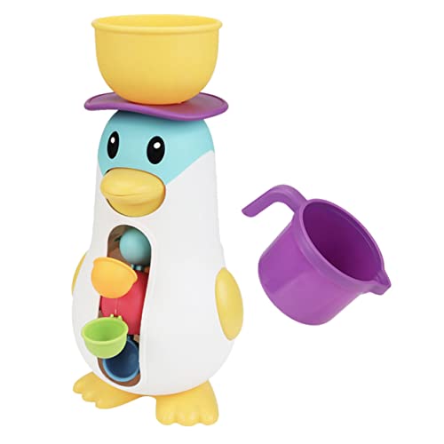 BESPORTBLE 1Satz Cartoon Badewanne Lustiges Pinguin Mit Rotierendem Wasserrad Für Badespielzeug Für Junge Mädchen Und Kleinkinder BESPORTBLE 1Satz Cartoon Badewanne Lustiges Pinguin Mit Rotierendem Wasserrad Für Badespielzeug Für Junge Mädchen Und Kleinkinder von BESPORTBLE