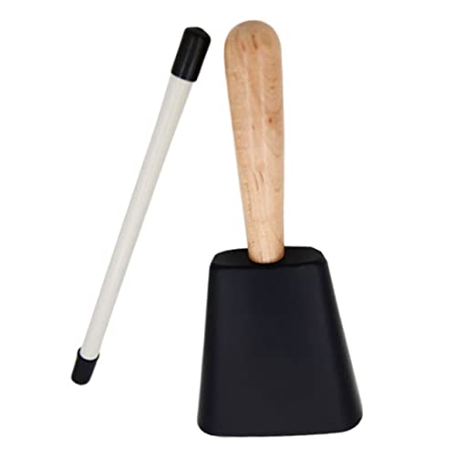 BESPORTBLE 1Satz Cowbell Instrument für Handglocke mit Zufälliger Farbe für Musikliebhaber und Frühe Bildung Sicheres von BESPORTBLE