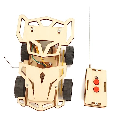 BESPORTBLE 1Satz DIY Ferngesteuertes Rennmodell Wiederaufladbares Modellspielzeug Zum Zusammenbauen Ohne Batterie Original Holzfarbe Antriebsräder Für Kreatives BESPORTBLE 1Satz DIY Ferngesteuertes Rennmodell Wiederaufladbares Modellspielzeug Zum Zusammenbauen Ohne Batterie Original Holzfarbe Antriebsräder Für Kreatives von BESPORTBLE