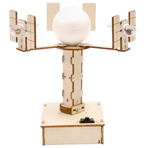 BESPORTBLE Selbstgemacht Holz Montagespielzeug für Kinder Wissenschaftliches Experimentierset Geostationäres Satellitenmodell Pädagogischer Bausatz Lernspielzeug für Kreative Experimente BESPORTBLE Selbstgemacht Holz Montagespielzeug für Kinder Wissenschaftliches Experimentierset Geostationäres Satellitenmodell Pädagogischer Bausatz Lernspielzeug für Kreative Experimente von BESPORTBLE