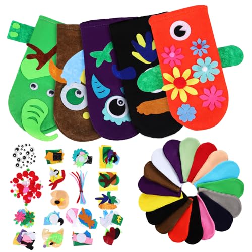 BESPORTBLE 1Satz DIY Handpuppen Aus Filz Teiliges Werkzeugkit Für Kreatives Einfach Zu Verwenden Langlebige Materialien Lebendige Designs Für Partys BESPORTBLE 1Satz DIY Handpuppen Aus Filz Teiliges Werkzeugkit Für Kreatives Einfach Zu Verwenden Langlebige Materialien Lebendige Designs Für Partys von BESPORTBLE