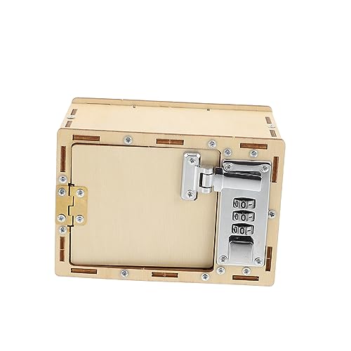 BESPORTBLE 1Satz DIY Holzmechanik Puzzle Schatzbox Für Pädagogisches Lernspielzeug Kreative Bastelmaterialien Für Lockbox Projekte Für Jahre Alt von BESPORTBLE