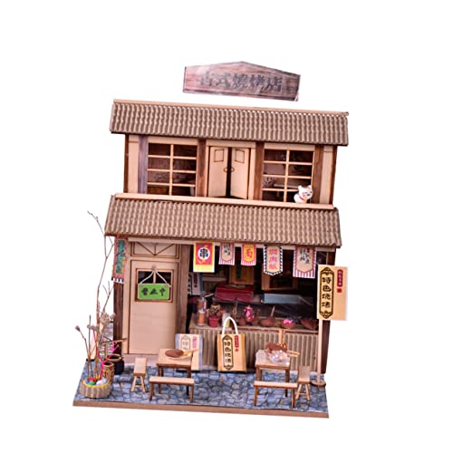 BESPORTBLE 1Satz DIY Holzpuzzle Chinesisches Retro Barbecue Shop Modellhaus Zum Selbstbauen Puzzlespiel Für Kreative Bastler Für Erwachsene BESPORTBLE 1Satz DIY Holzpuzzle Chinesisches Retro Barbecue Shop Modellhaus Zum Selbstbauen Puzzlespiel Für Kreative Bastler Für Erwachsene von BESPORTBLE
