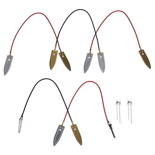 BESPORTBLE 1Satz DIY Obststromerzeugung Experimentier Für Fruchtbatterie Kit Kupferplatten Für Physikunterricht Und Kreative Experimente Für Ab Jahren von BESPORTBLE