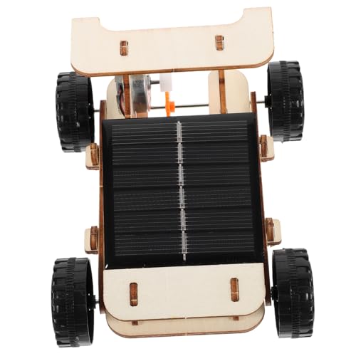 BESPORTBLE 1Satz DIY Solarauto Modellbausatz Wissenschaftliches Lernspielzeug Für Interaktives Stem Fähigkeiten Solarbetriebenes Fahrzeug Für Kreative Experimente von BESPORTBLE