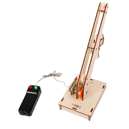BESPORTBLE 1Satz DIY Stem Kran Für Holzkranmodell Zum Zusammenbauen Physikalisches Lernspielzeug Ab Jahren Für Schulprojekte Und Experimente von BESPORTBLE