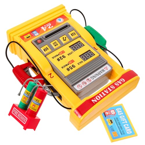 BESPORTBLE 1Satz DIY Tankstellen Modellbausatz Für Simulations Tankstellen Mit Multifunktionaler Kartenfunktion Und Sprachansagen Digitale Zapfsäulen Ohne Batterie von BESPORTBLE