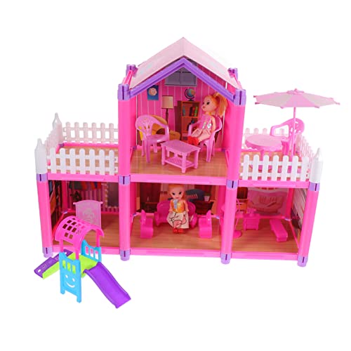 BESPORTBLE 1Satz DIY Villa Burg Für Teiliges Simulationsspielzeug Einfach Zu Montieren Robustes Design Für Kreative Zur Dekoration Im Kinderzimmer von BESPORTBLE
