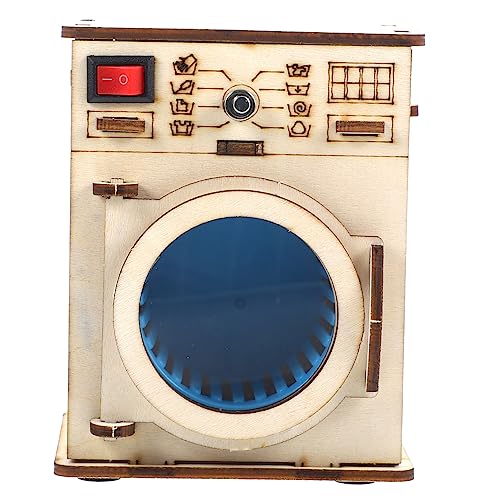 BESPORTBLE 1Satz DIY Waschmaschinen Spielset aus Holz für Wissenschaftliches Experimentierset zum Zusammenbauen für Jungen für Vorschulkinder Fördert Praktische Fähigkeiten BESPORTBLE 1Satz DIY Waschmaschinen Spielset aus Holz für Wissenschaftliches Experimentierset zum Zusammenbauen für Jungen für Vorschulkinder Fördert Praktische Fähigkeiten von BESPORTBLE