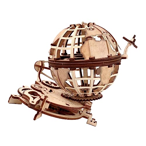 BESPORTBLE 1Satz DIY Weltkugel Puzzle Holzspielzeug für Studenten Pädagogisches Bastelset mit Elegantem Sockel und Verstecktem Mechanismus BESPORTBLE 1Satz DIY Weltkugel Puzzle Holzspielzeug für Studenten Pädagogisches Bastelset mit Elegantem Sockel und Verstecktem Mechanismus von BESPORTBLE