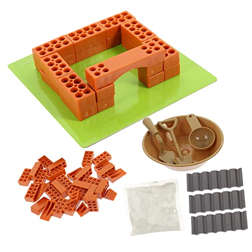 BESPORTBLE 1Satz DIY Ziegelspielzeug für Teiliges Hausbau für Kreative Pädagogisches Fantasie und Geschicklichkeit für Kleinkinder und Vorschulkinder BESPORTBLE 1Satz DIY Ziegelspielzeug für Teiliges Hausbau für Kreative Pädagogisches Fantasie und Geschicklichkeit für Kleinkinder und Vorschulkinder von BESPORTBLE