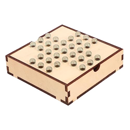 BESPORTBLE 1Satz Dame Brettspiel Für Entwicklung Klassisches Schachspiel Mit Hochwertigen Spielsteinen Für Strategisches Und Feinmotorik von BESPORTBLE