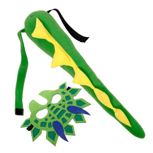 BESPORTBLE 1Satz Dinosaurier Kostümset Cosplay Zubehör mit und Maske für Geburtstagsfeiern und Halloween Dinosaurier Geburtstagsparty Zubehör für Jungen und Mädchen BESPORTBLE 1Satz Dinosaurier Kostümset Cosplay Zubehör mit und Maske für Geburtstagsfeiern und Halloween Dinosaurier Geburtstagsparty Zubehör für Jungen und Mädchen von BESPORTBLE